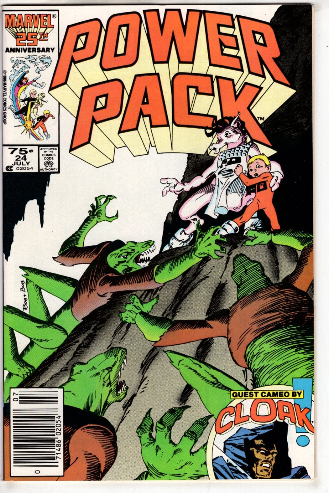 Marvel Comics Power Pack #24 (Newsstand)