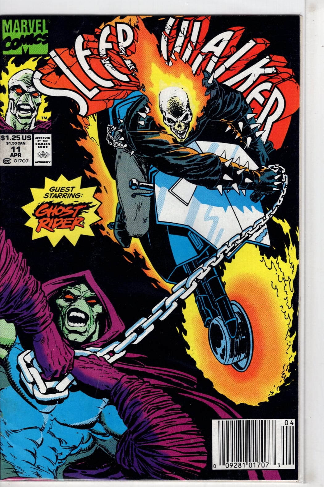Marvel Comics Sleepwalker #11 (Newsstand)