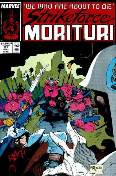 Marvel Comics Strikeforce: Morituri #21