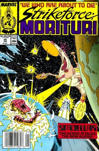 Marvel Comics Strikeforce: Morituri #25