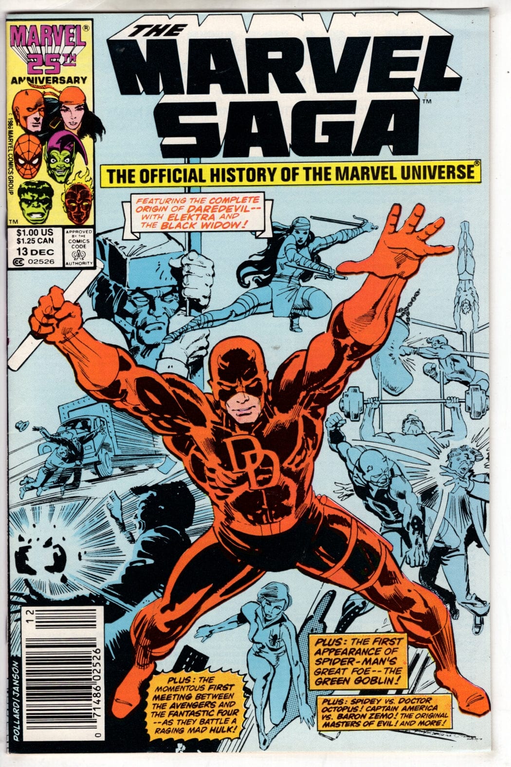 Marvel Comics The Marvel Saga The Official History of the Marvel Universe #13 (Newsstand)