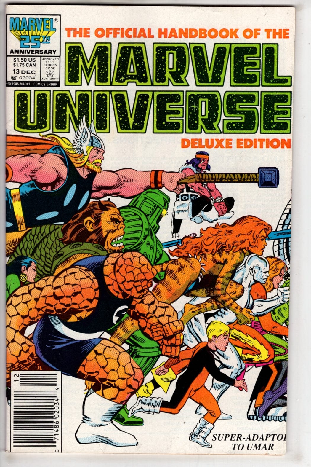 Marvel Comics The Official Handbook of the Marvel Universe #13 (Newsstand)