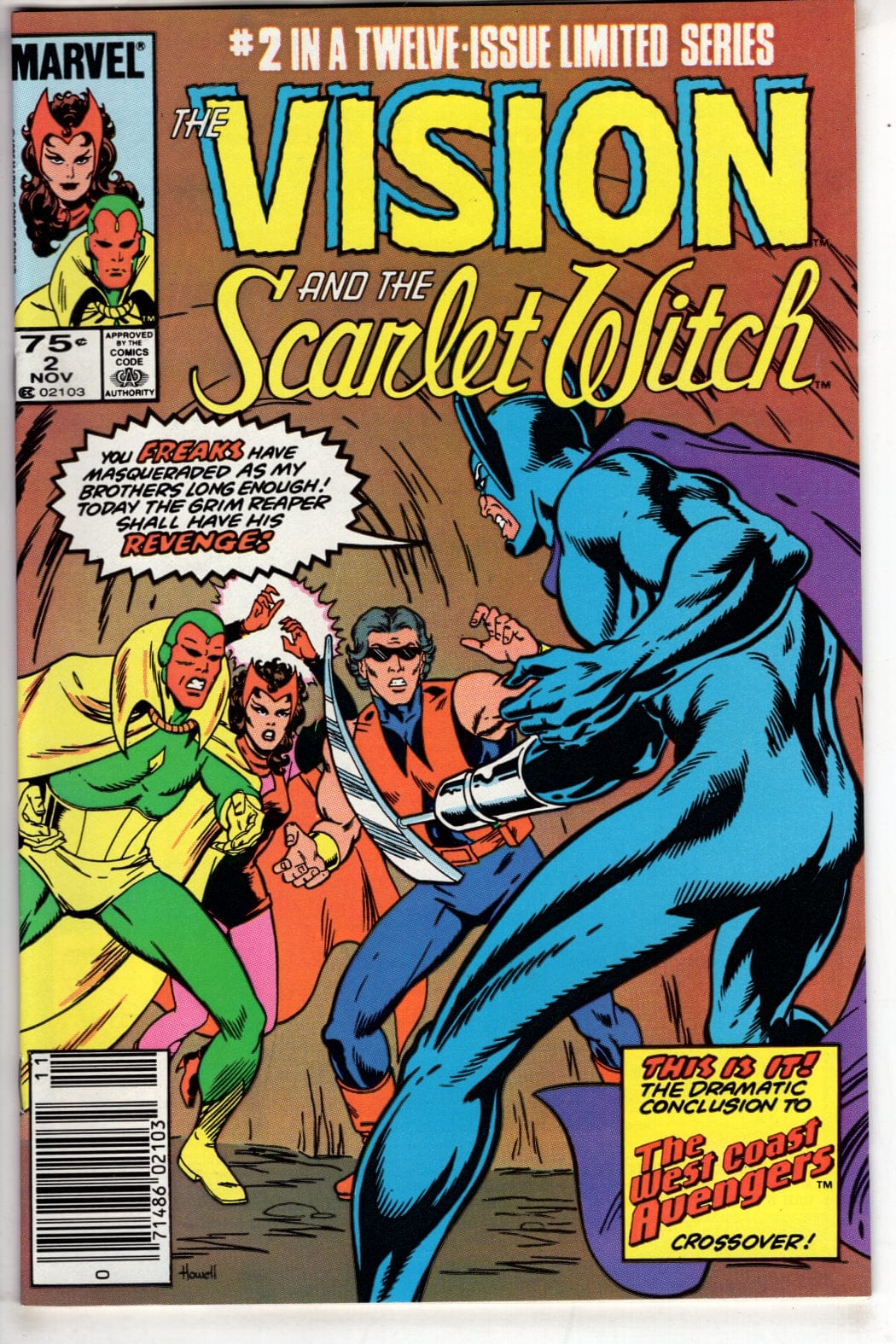 Marvel Comics The Vision and the Scarlet Witch #2 (Newsstand)