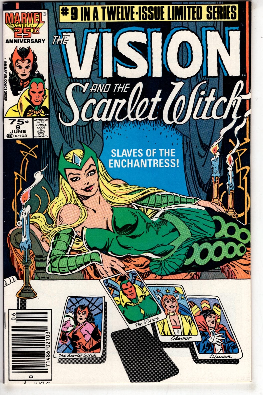 Marvel Comics The Vision and the Scarlet Witch #9 (Newsstand)
