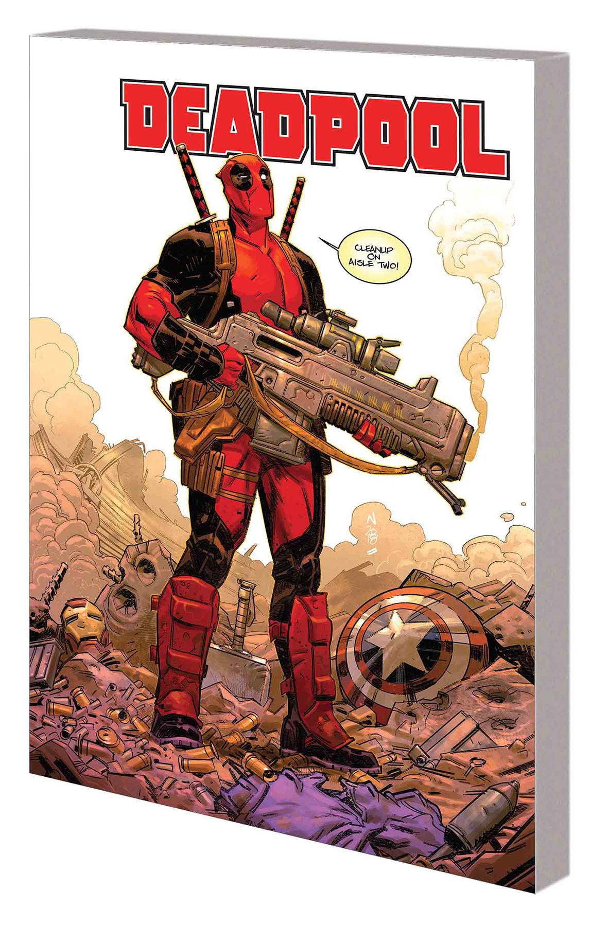 MARVEL COMICS trade DEADPOOL SKOTTIE YOUNG TP VOL 01 MERCIN HARD FOR MONEY