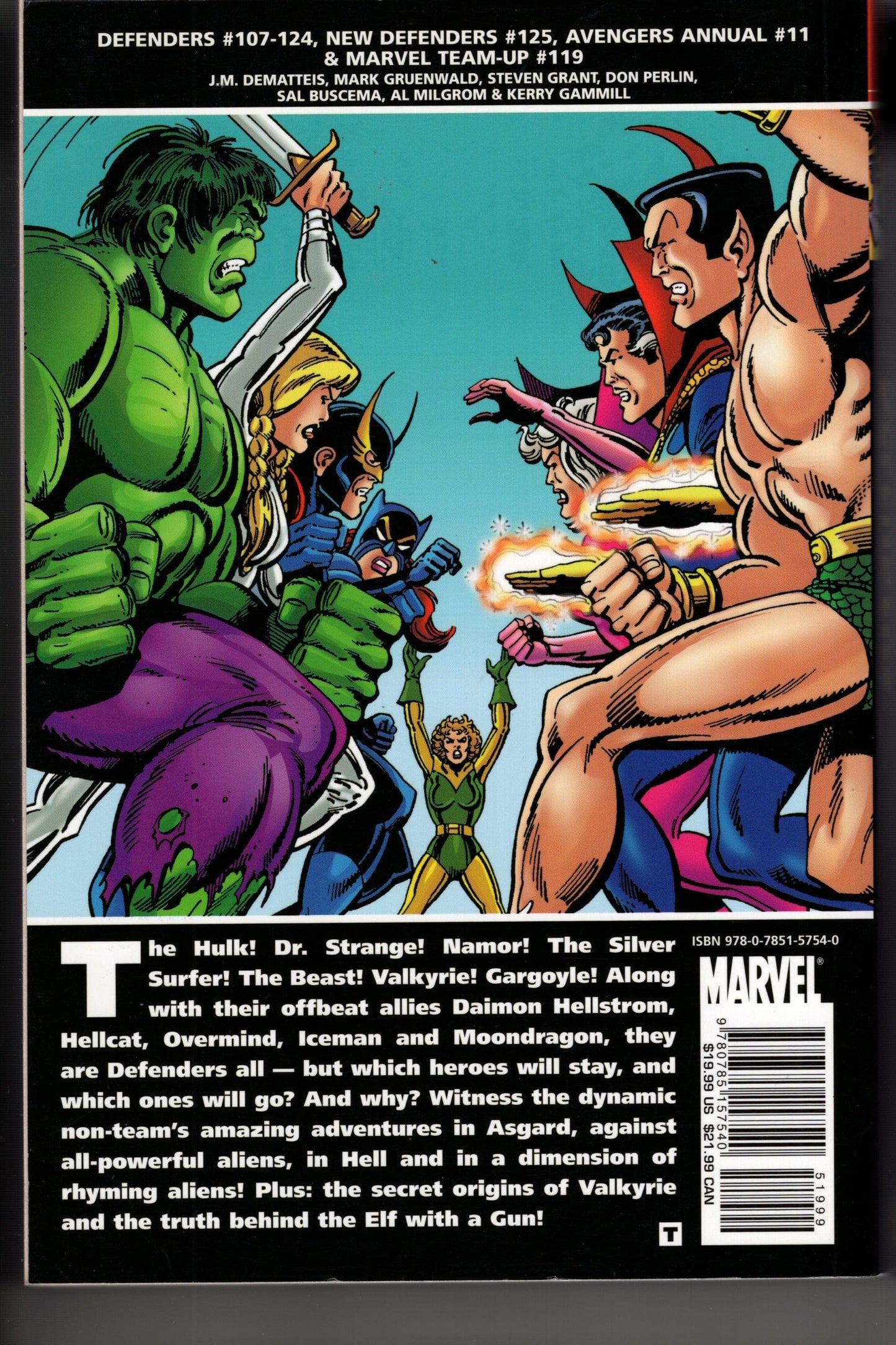 MARVEL COMICS TRADE Essential Defenders TPB Volume 06