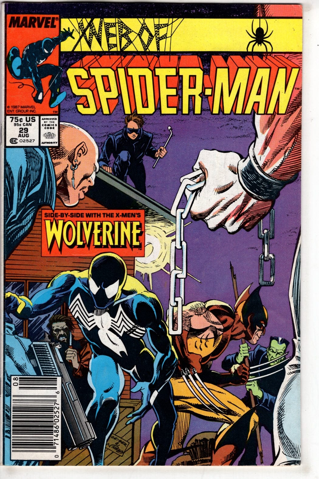 Marvel Comics Web of Spider-Man #29