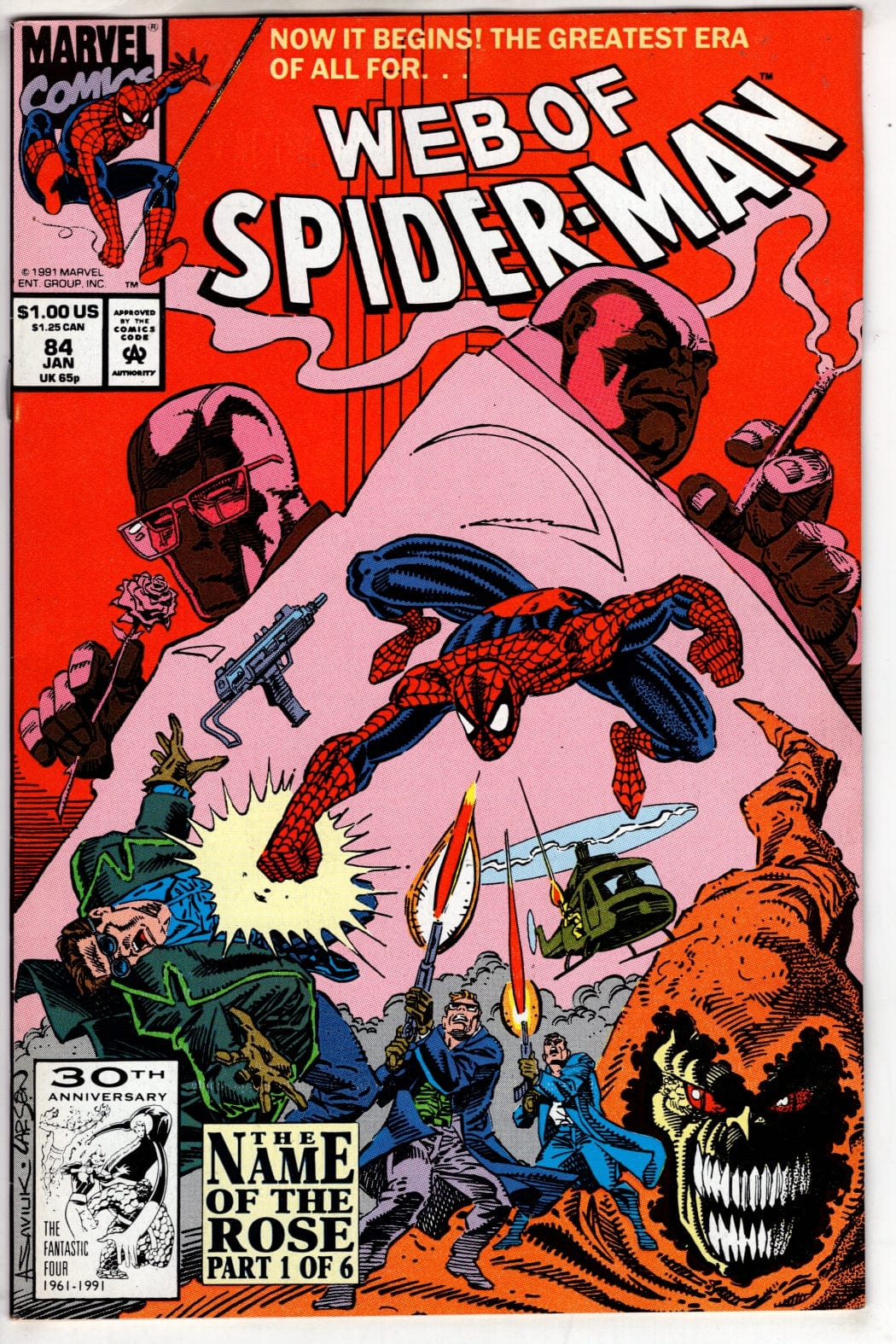 Marvel Comics Web of Spider-Man #84