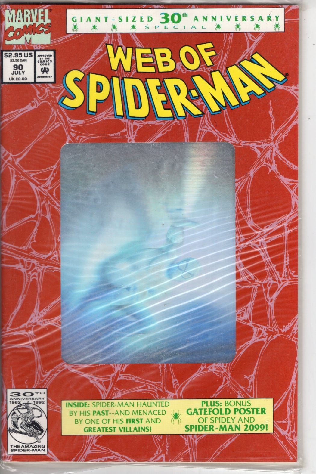 Marvel Comics Web of Spider-Man #90