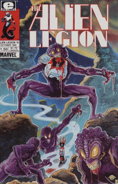 Marvel Epic Comics Alien Legion #10