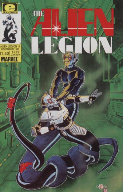 Marvel Epic Comics Alien Legion #11