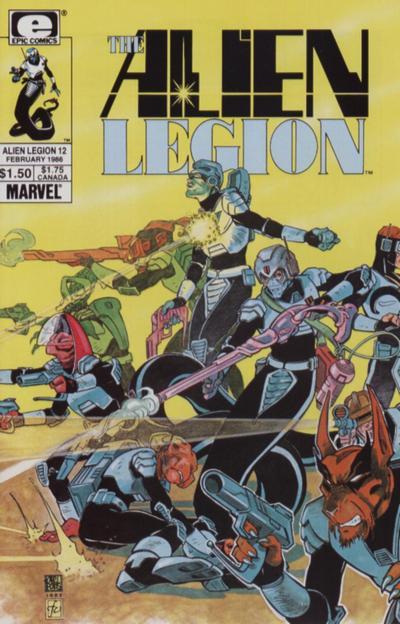 Marvel Epic Comics Alien Legion #12