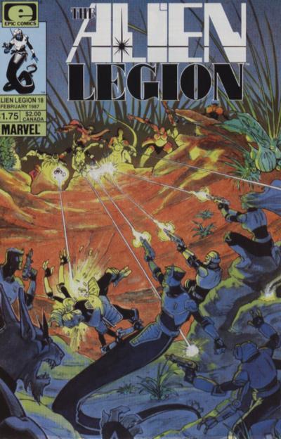 Marvel Epic Comics Alien Legion #18