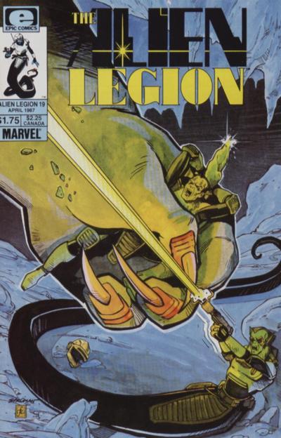 Marvel Epic Comics Alien Legion #19