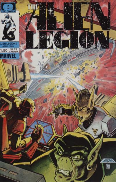Marvel Epic Comics Alien Legion #7