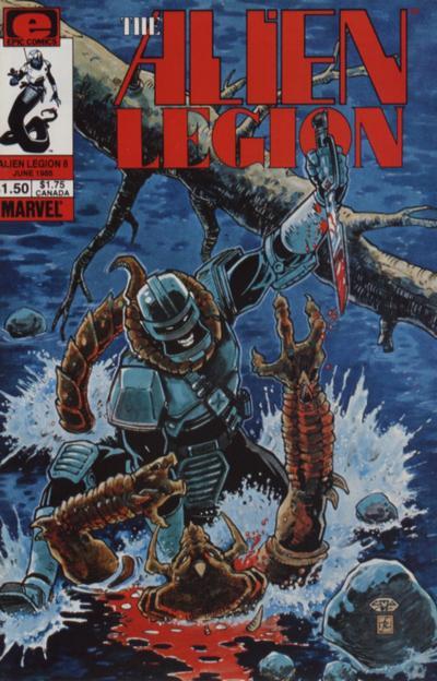 Marvel Epic Comics Alien Legion #8