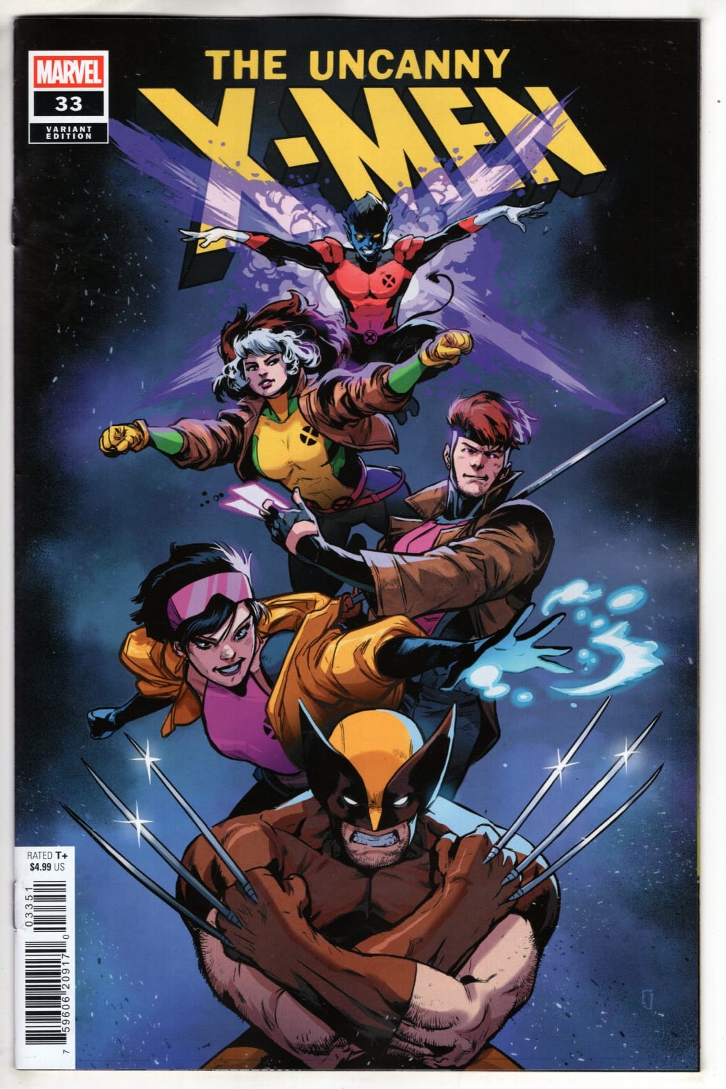 Marvel NEW LAST WEEK UNCANNY X-MEN #33 JUAN FRIGERI VARIANT (VF/NM)