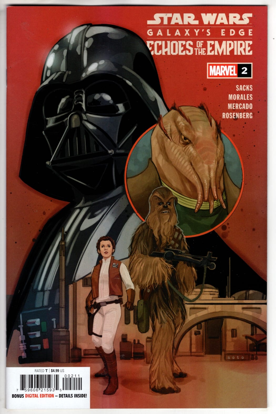 Marvel NEW NEXT WEEK STAR WARS: GALAXY'S EDGE - ECHOES OF THE EMPIRE #2 (VF/NM)