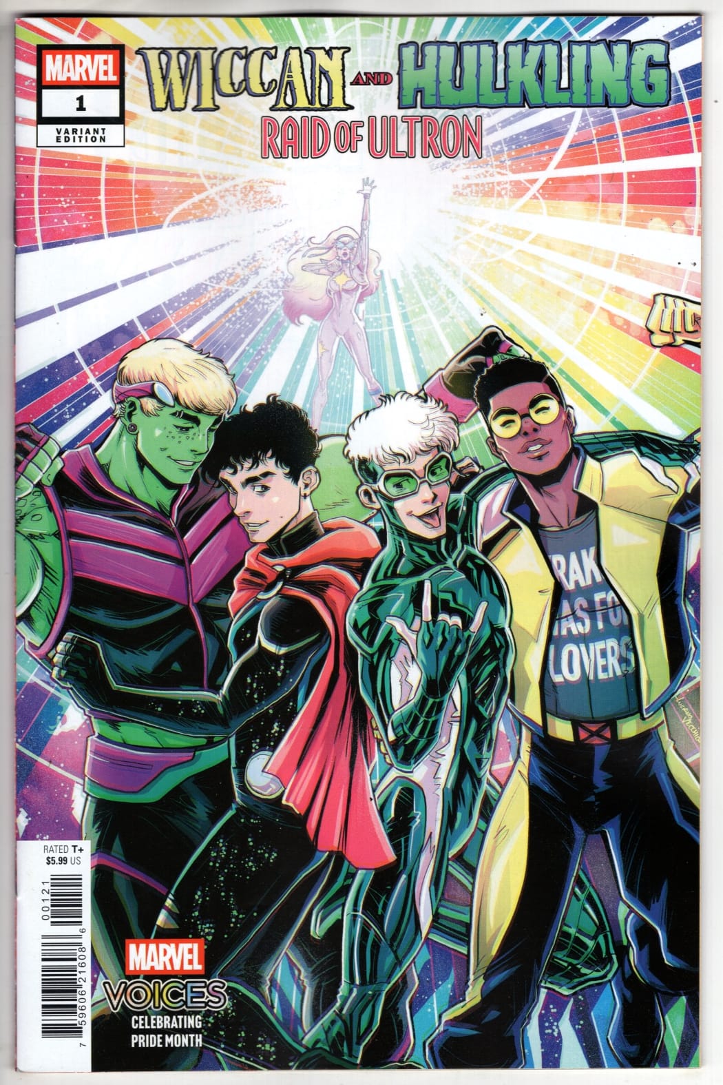 Marvel NEW NEXT WEEK WICCAN & HULKLING: RAID OF ULTRON #1 LUCIANO VECCHIO VARIANT (VF/NM)