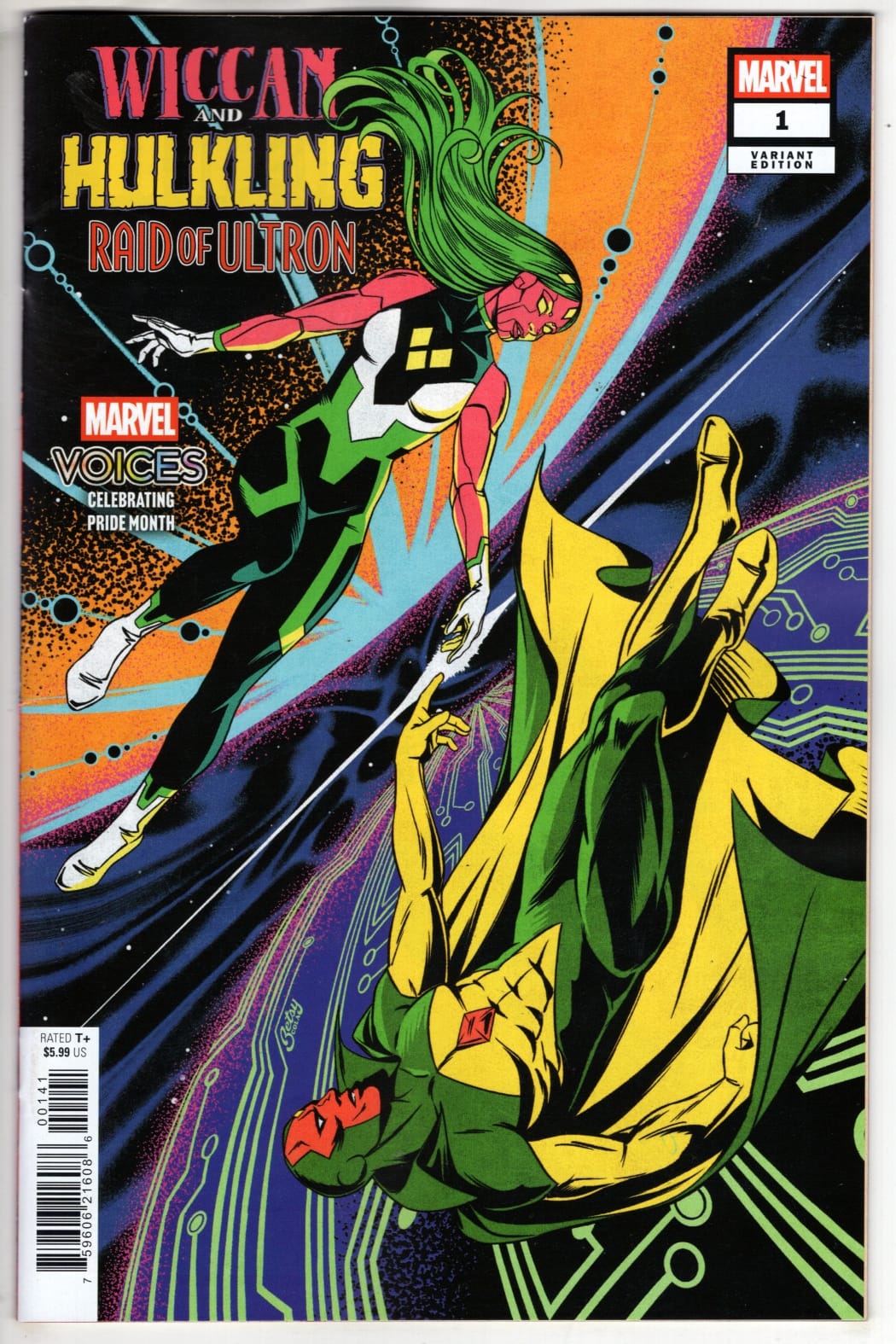 Marvel NEW NEXT WEEK WICCAN & HULKLING: RAID OF ULTRON #1 VARIANT (VF/NM)
