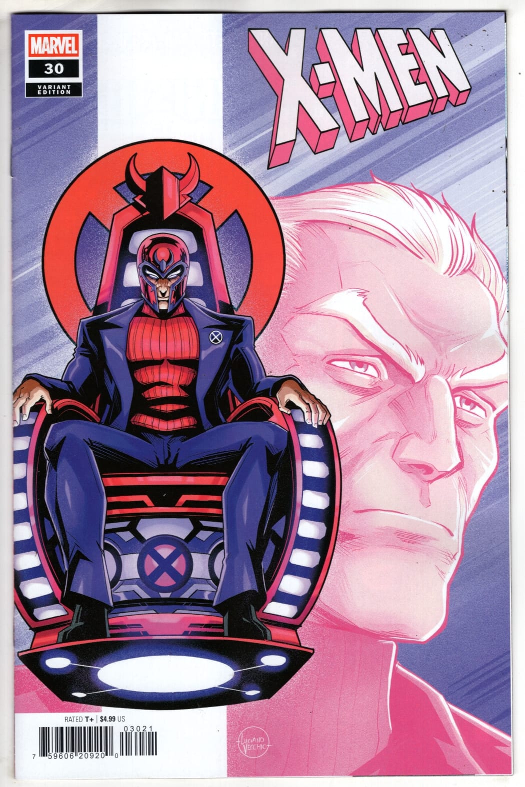 Marvel NEW NEXT WEEK X-MEN #30 LUCIANO VECCHIO VARIANT (VF/NM)