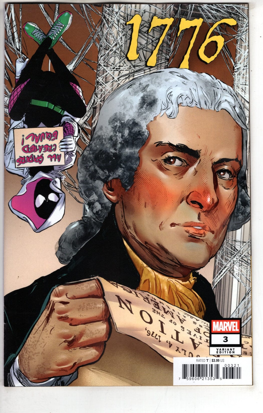 Marvel NEW THIS WEEK 1776 #3 PHIL JIMENEZ HOMAGE VARIANT (VF/NM)