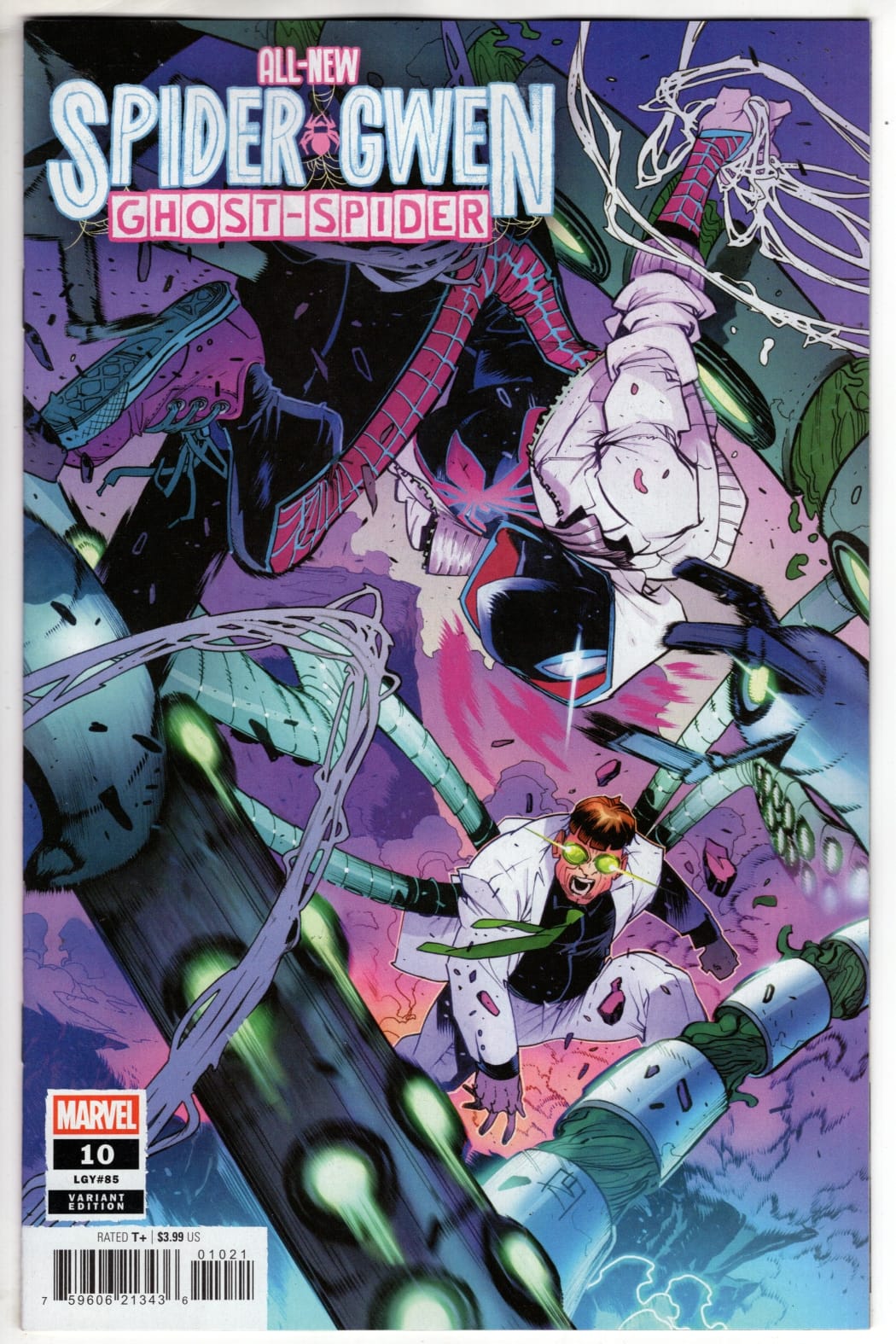 Marvel NEW THIS WEEK ALL-NEW SPIDER-GWEN: THE GHOST-SPIDER #10 FEDERICO VICENTINI VARIANT (VF/NM)