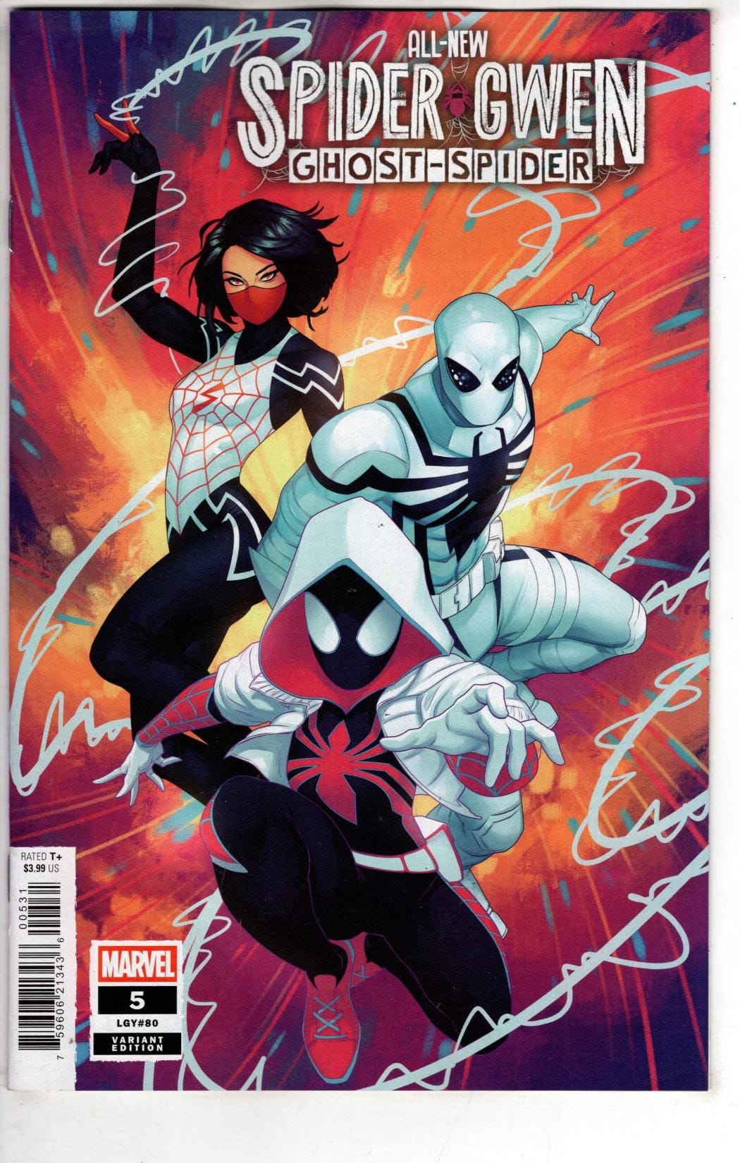 Marvel NEW THIS WEEK ALL-NEW SPIDER-GWEN: THE GHOST-SPIDER #5 MEGHAN HETRICK VARIANT
