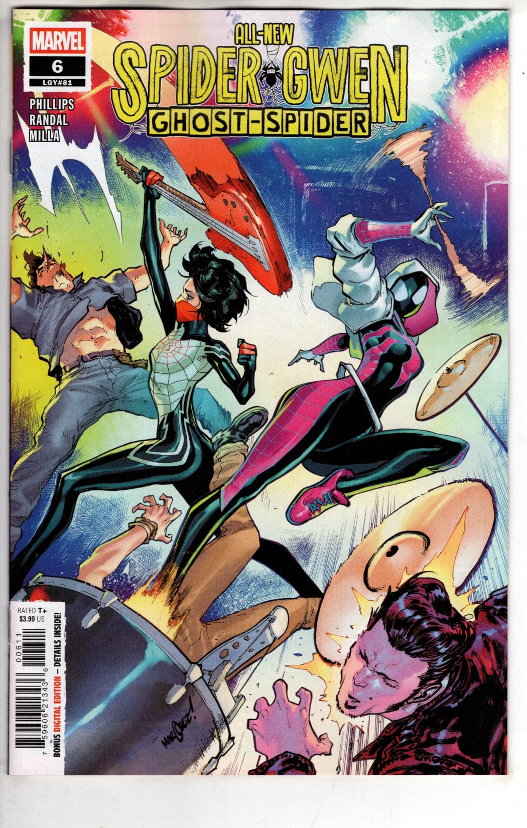 Marvel NEW THIS WEEK ALL-NEW SPIDER-GWEN: THE GHOST-SPIDER #6 (VF/NM)