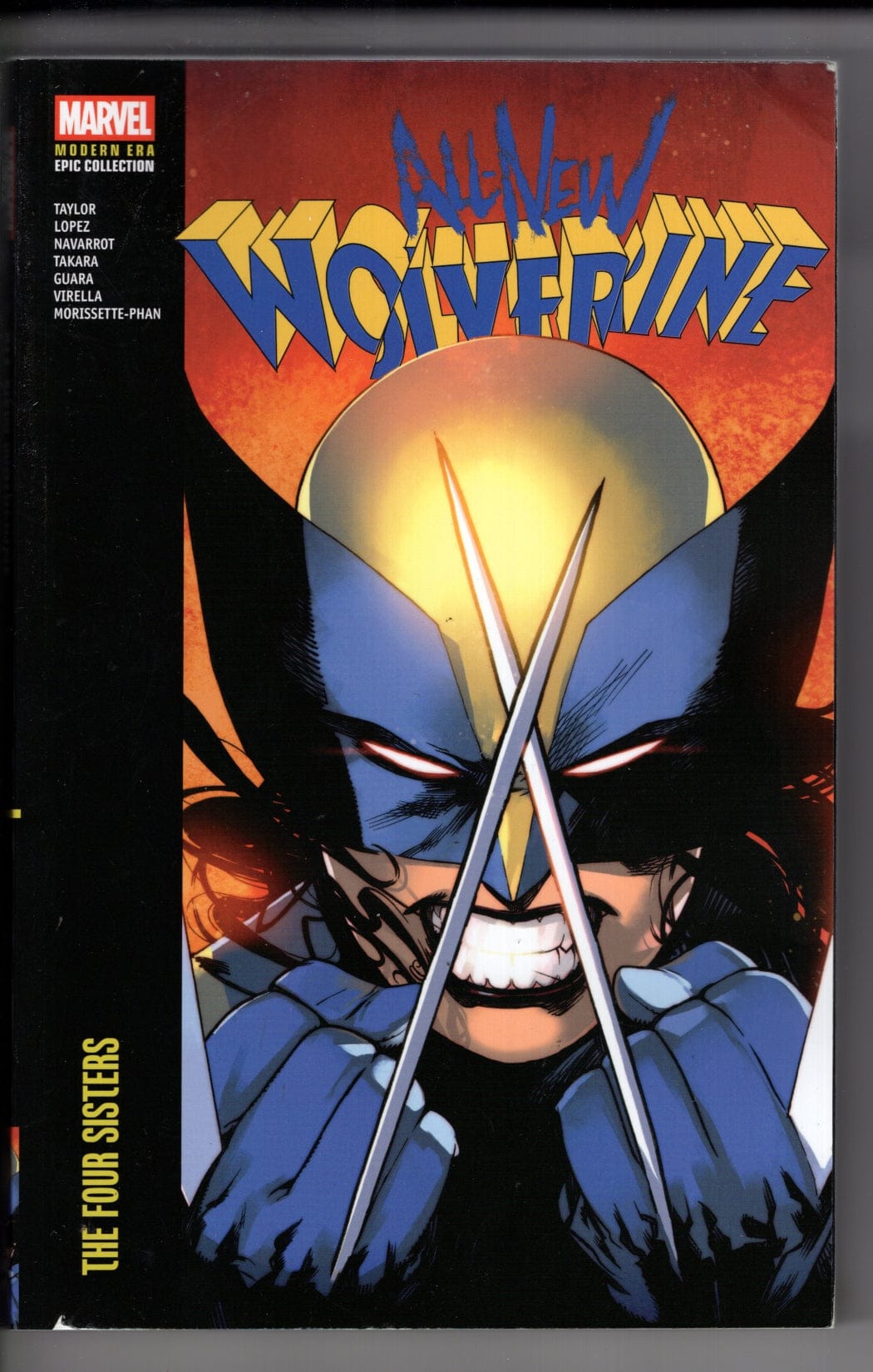 Marvel NEW THIS WEEK All-New Wolverine Modern Era Epic Collection: The Four Sisters CLEARANCE – DAMAGED COPY