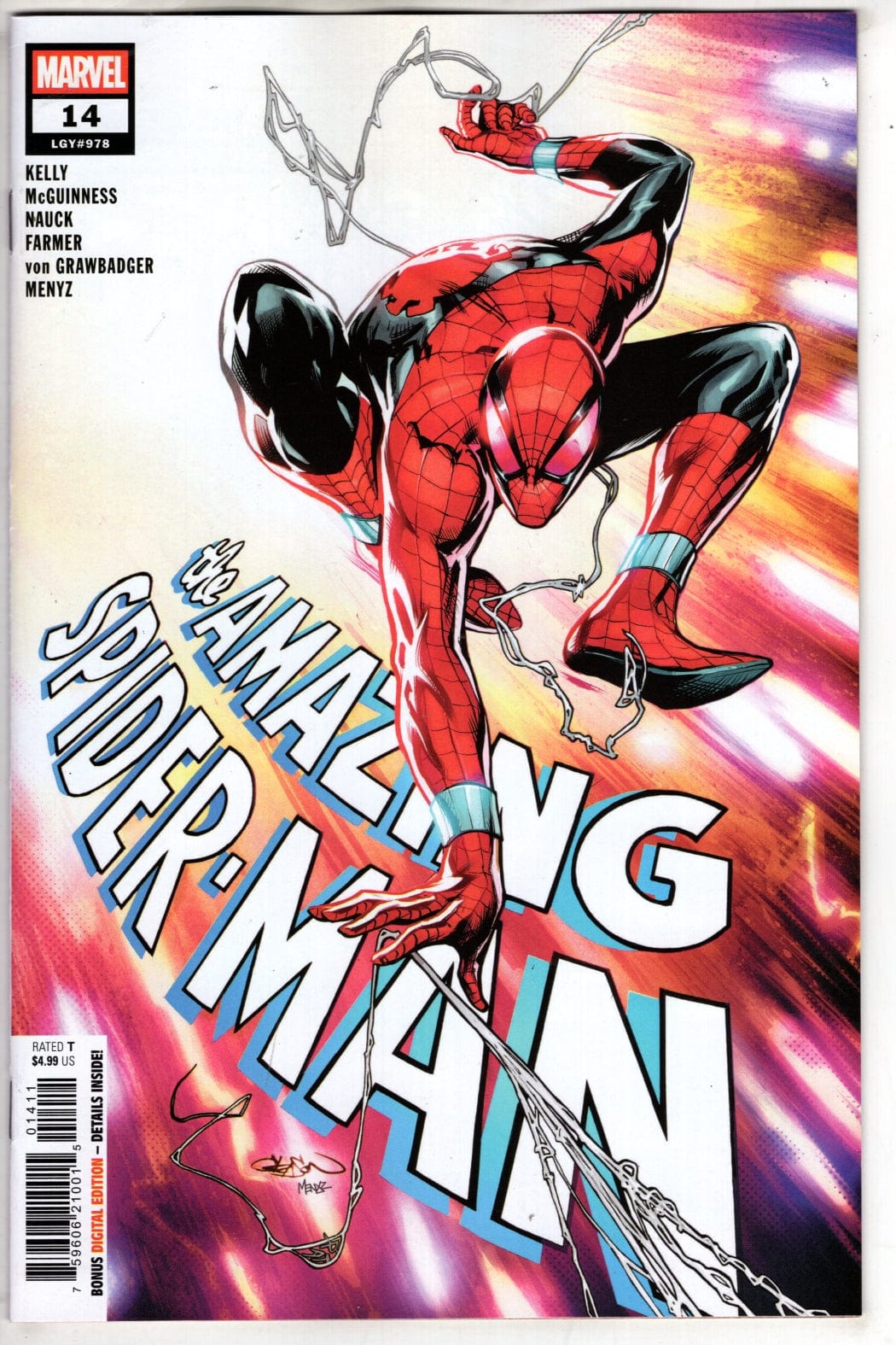 Marvel NEW THIS WEEK AMAZING SPIDER-MAN #14