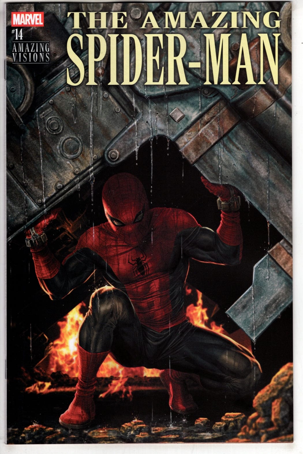 Marvel NEW THIS WEEK AMAZING SPIDER-MAN #14 LEE BERMEJO AMAZING VISIONS VARIANT