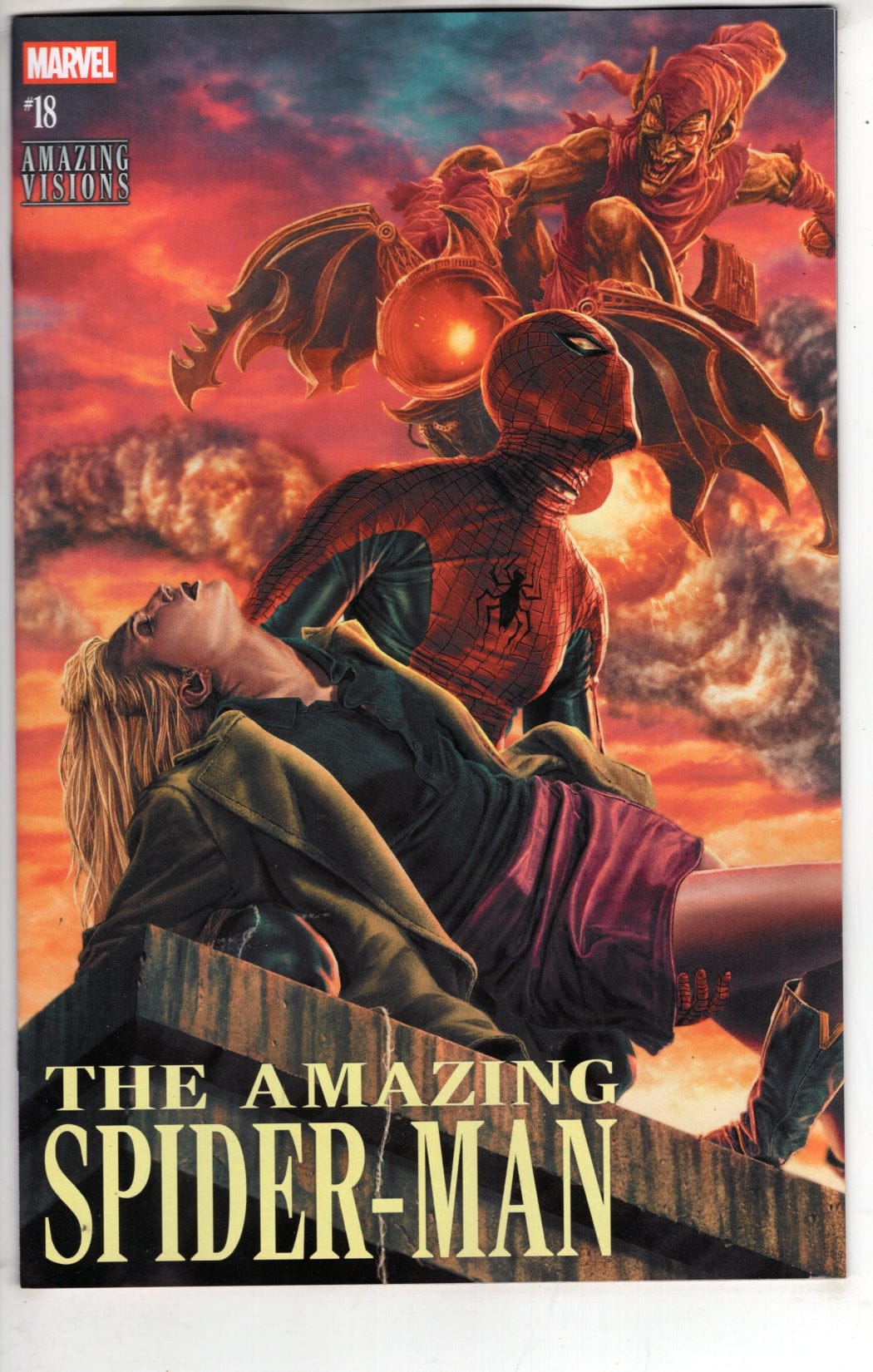 Marvel NEW THIS WEEK AMAZING SPIDER-MAN #18 LEE BERMEJO AMAZING VISIONS VARIANT