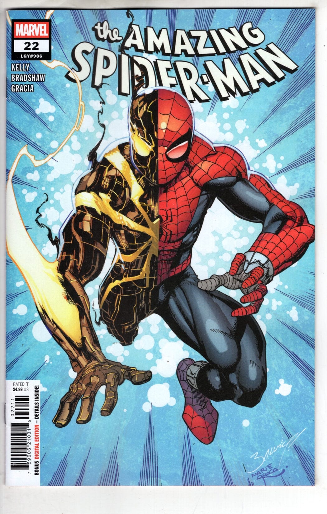 Marvel NEW THIS WEEK AMAZING SPIDER-MAN #22 (VF/NM)