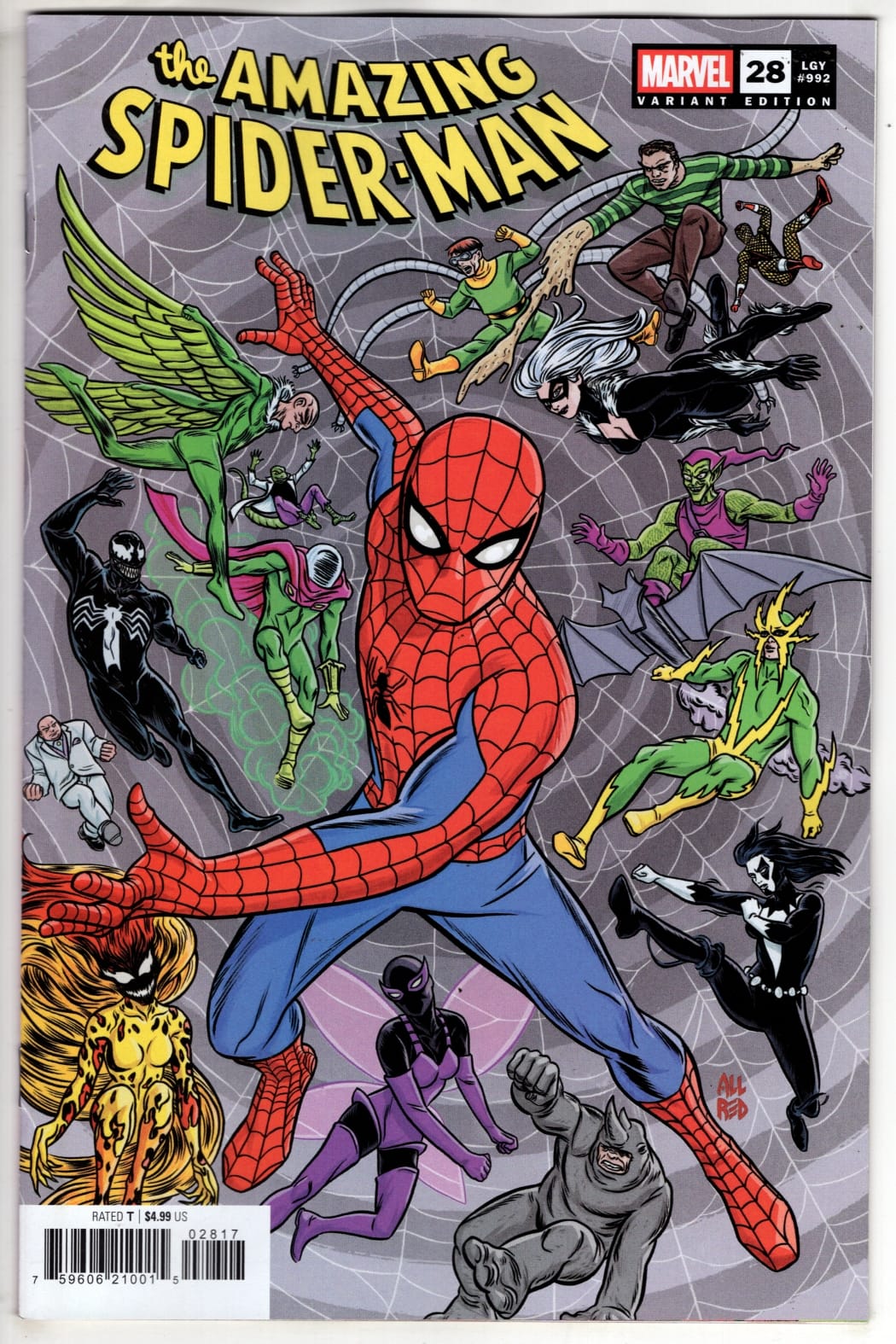 Marvel NEW THIS WEEK AMAZING SPIDER-MAN #28 MIKE ALLRED VARIANT (VF/NM)