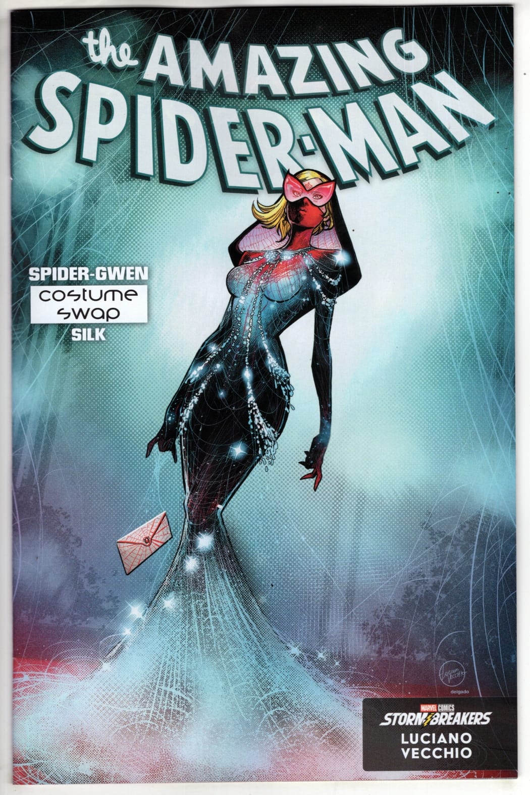 Marvel NEW THIS WEEK AMAZING SPIDER-MAN #32 LUCIANO VECCHIO HELLFIRE COSTUME SWAP VARIANT (VF/NM)