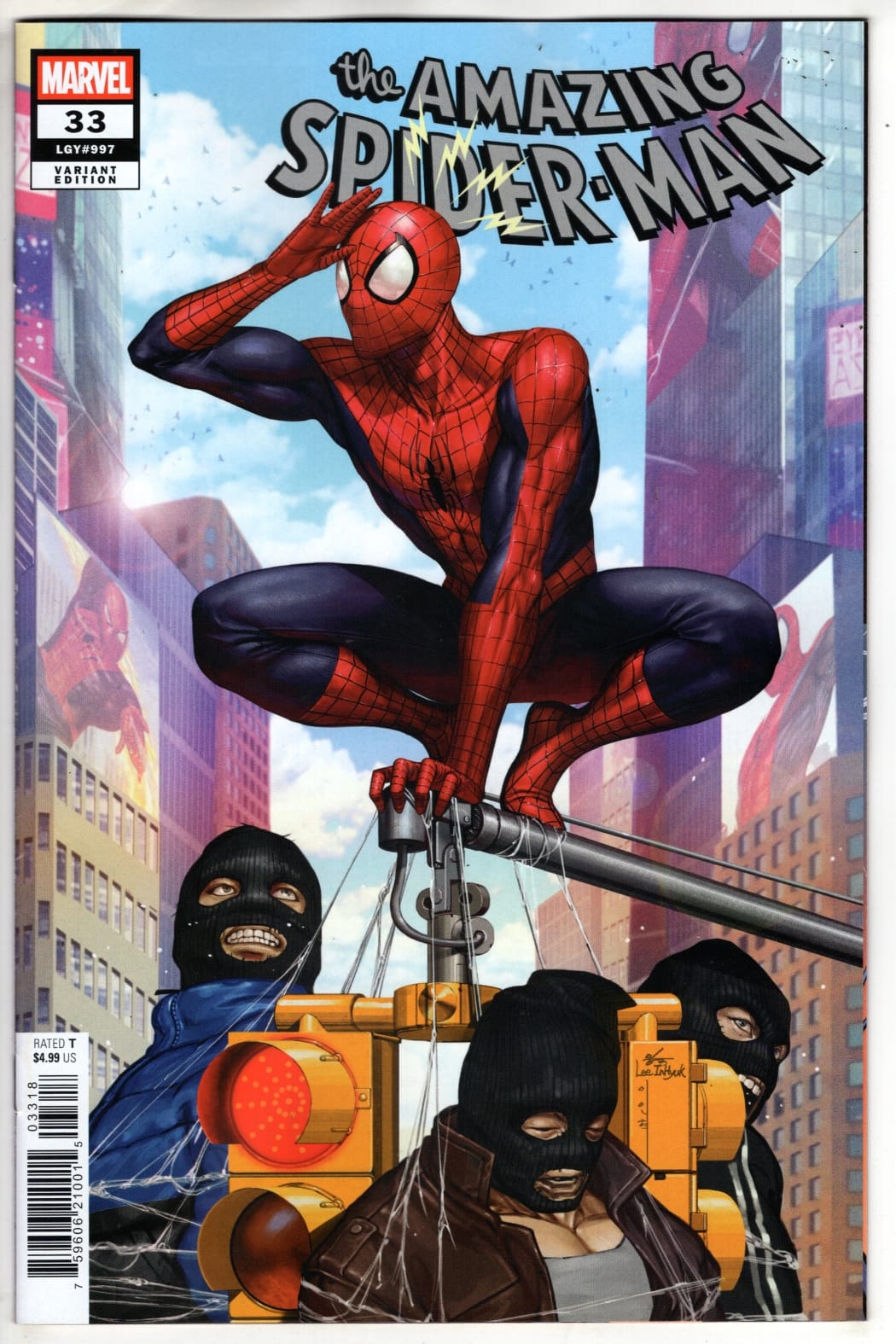 Marvel NEW THIS WEEK AMAZING SPIDER-MAN #33 INHYUK LEE VARIANT (VF/NM)