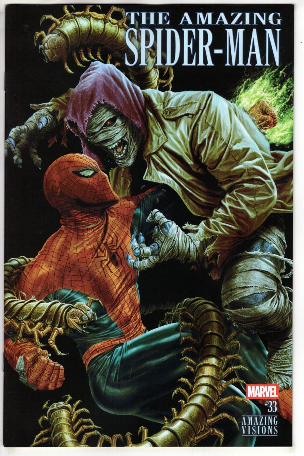 Marvel NEW THIS WEEK AMAZING SPIDER-MAN #33 LEE BERMEJO AMAZING VISIONS VARIANT (VF/NM)