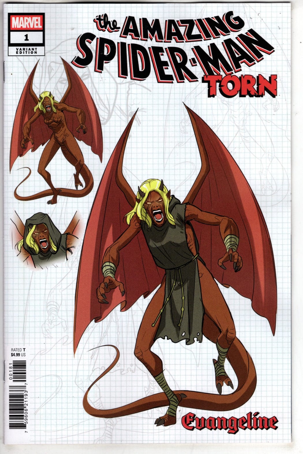 Marvel NEW THIS WEEK AMAZING SPIDER-MAN: TORN #1 PERE PEREZ NEW VILLAIN VARIANT