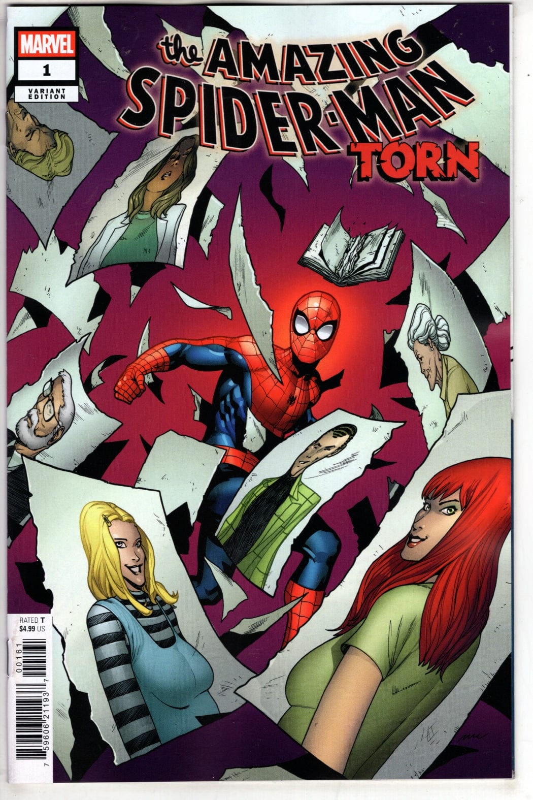Marvel NEW THIS WEEK AMAZING SPIDER-MAN: TORN #1 PERE PEREZ VARIANT