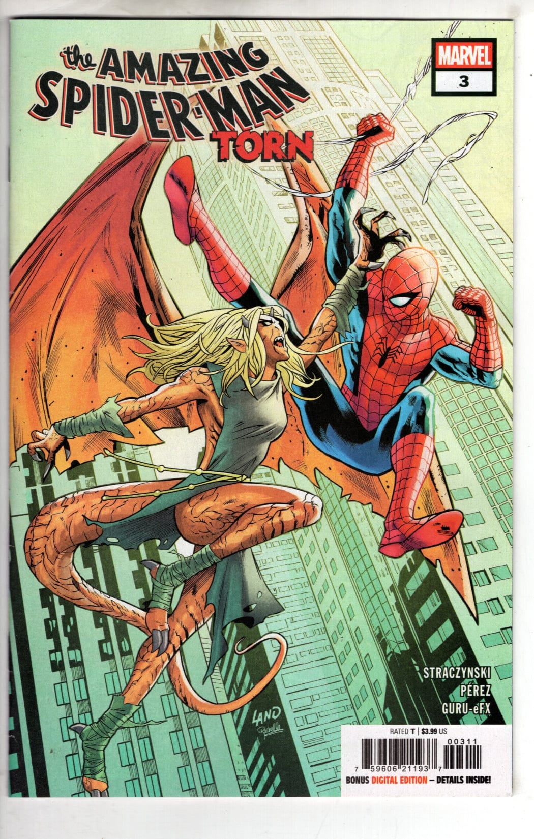 Marvel NEW THIS WEEK AMAZING SPIDER-MAN: TORN #3