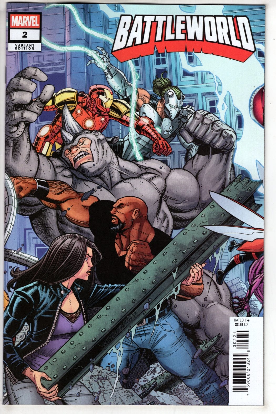 Marvel NEW THIS WEEK BATTLEWORLD #2 NICK BRADSHAW 5-PART CONNECTING VARIANT B