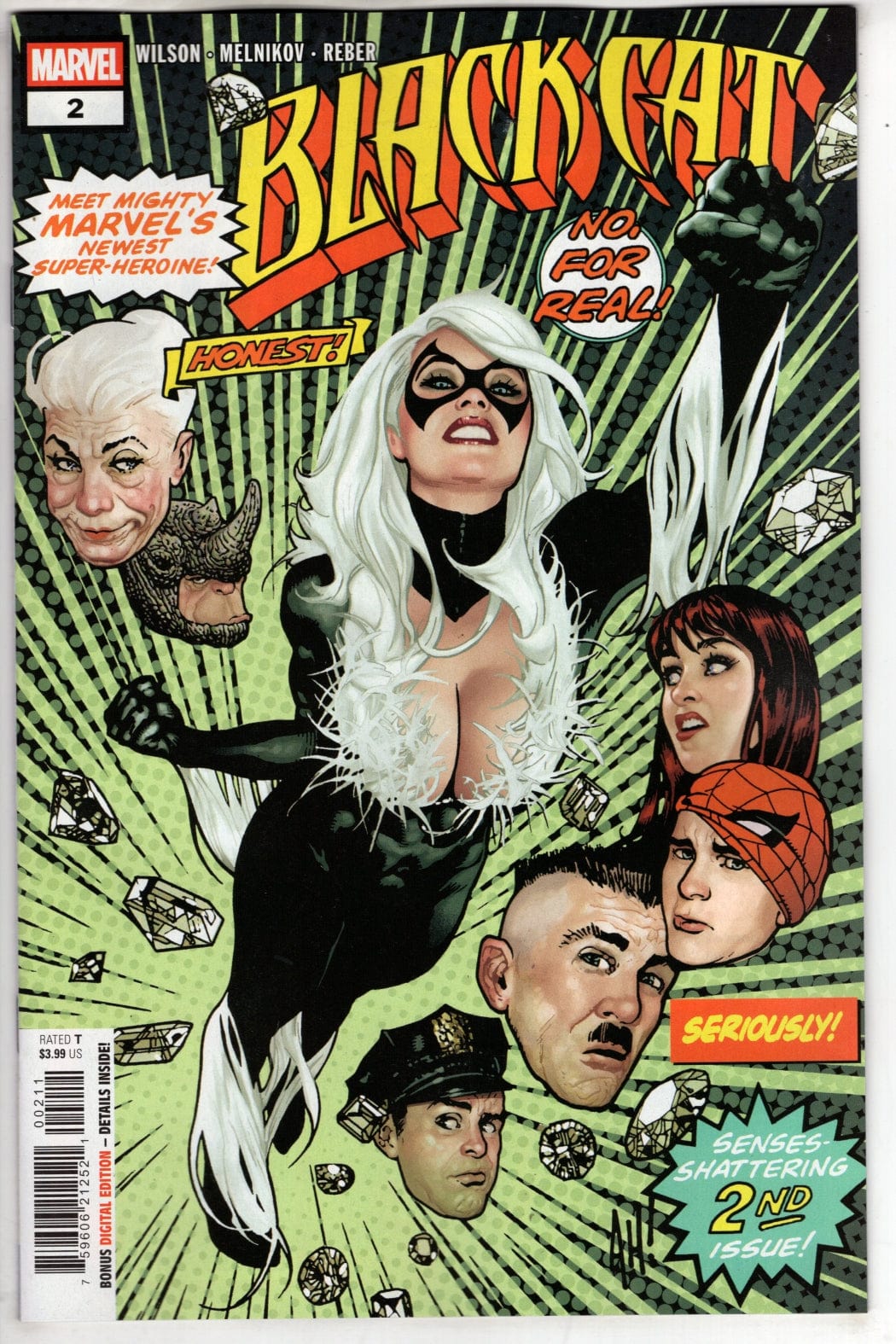 Marvel NEW THIS WEEK BLACK CAT #2
