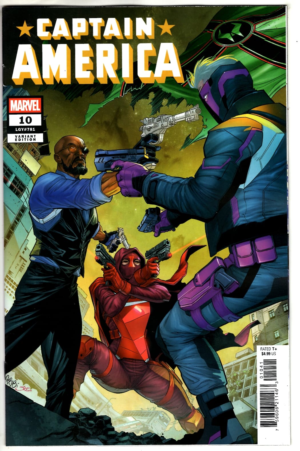 Marvel NEW THIS WEEK CAPTAIN AMERICA #10 PACO DIAZ VARIANT (VF/NM)