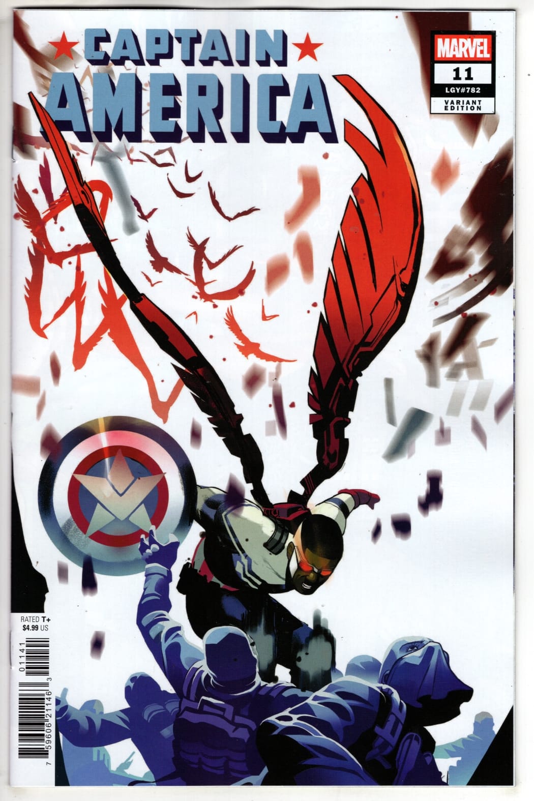 Marvel NEW THIS WEEK CAPTAIN AMERICA #11 BALDEMAR RIVAS VARIANT (VF/NM)