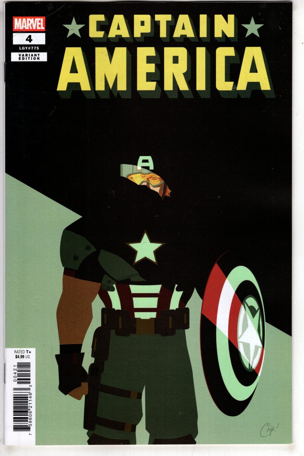 Marvel NEW THIS WEEK CAPTAIN AMERICA #4 CHIP ZDARSKY VARIANT