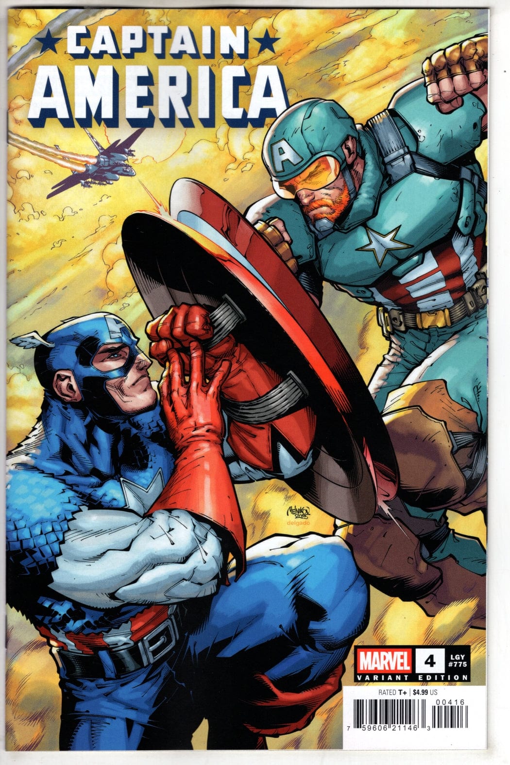 Marvel NEW THIS WEEK CAPTAIN AMERICA #4 GLEB MELNIKOV VARIANT