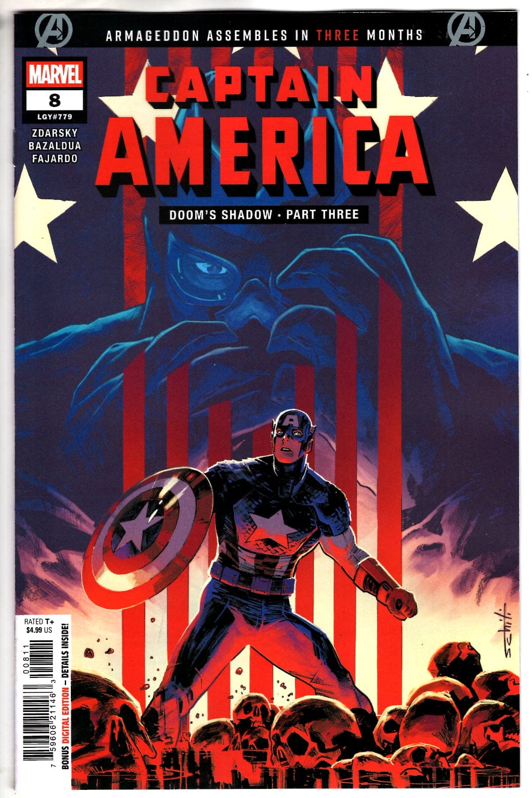 Marvel NEW THIS WEEK CAPTAIN AMERICA #8 (VF/NM)