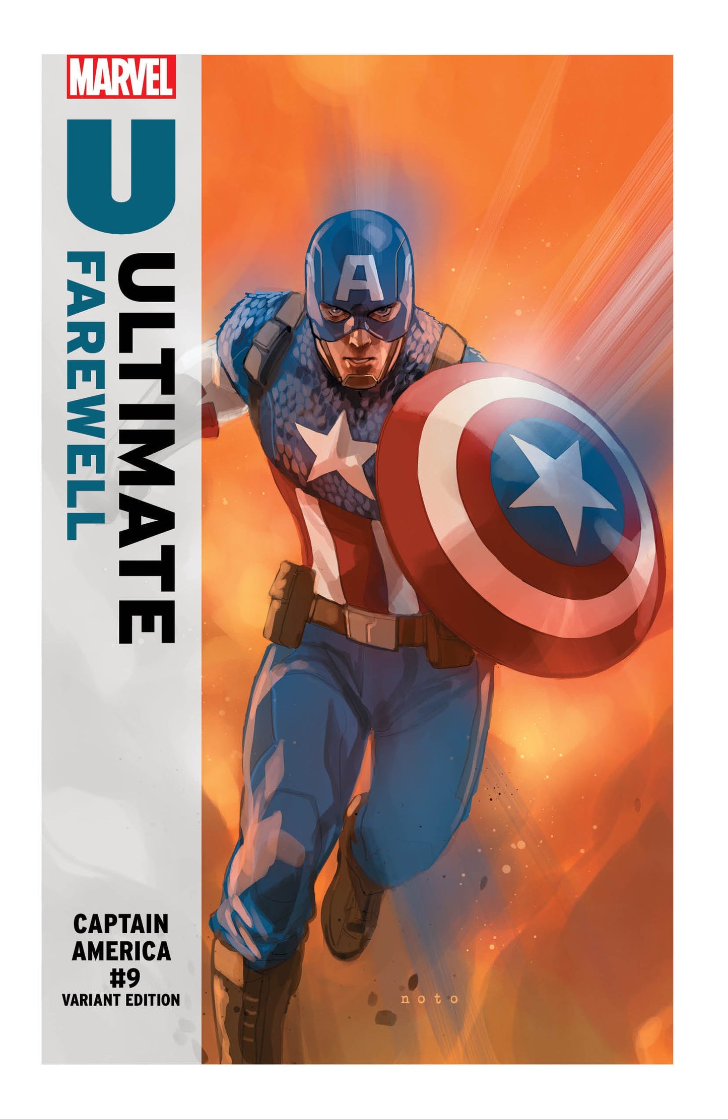 Marvel NEW THIS WEEK CAPTAIN AMERICA #9 PHIL NOTO ULTIMATE FAREWELL VARIANT (VF/NM)