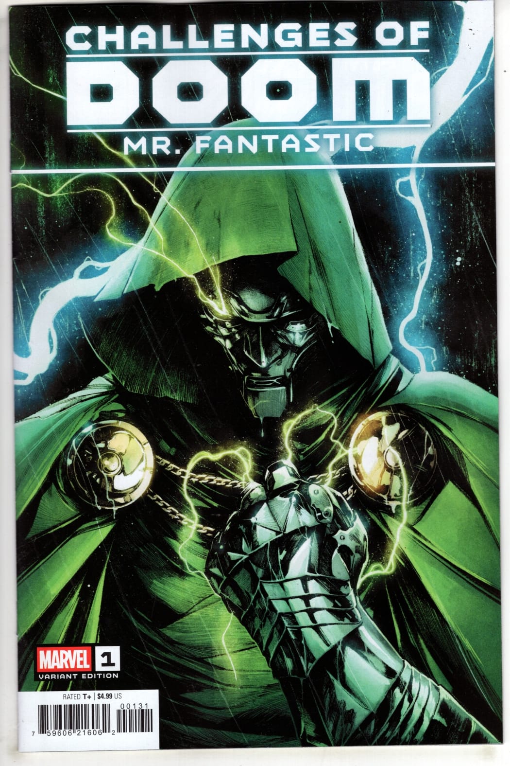 Marvel NEW THIS WEEK CHALLENGES OF DOOM: MR. FANTASTIC #1 ALESSANDRO CAPPUCCIO VARIANT (VF/NM)